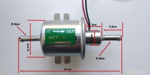 Установка электробензонасоса HEP-02A на любой карбюратор. + реальный опыт использования