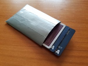 Кошелек C RFID защитой банковских карт своими руками