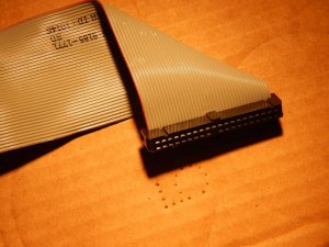 IDE шлейф от старого компьютера