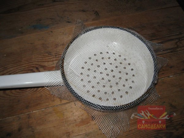 Изготовление простого фильтра для крапивы