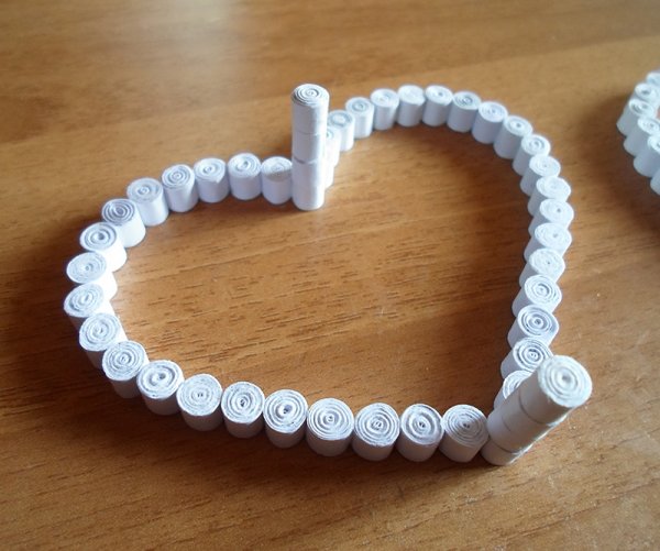 Изготовление коробки сердечко из бумаги