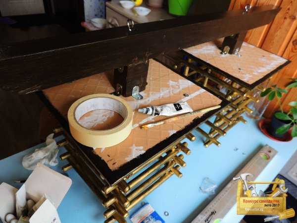 Изготовление светильника в японском стиле