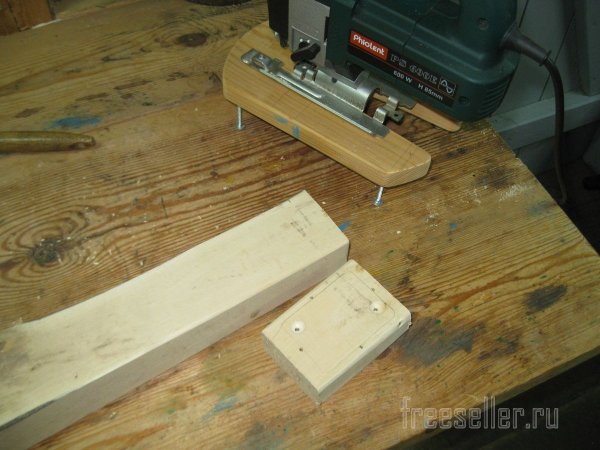 Изготовление держателя для лыжных палок