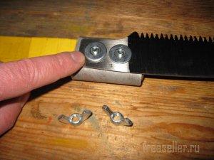 .Доработка самодельной деревянной рукоятки для садовой ножовки