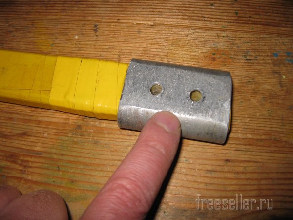 Доработка рукоятки на садовой ножовки