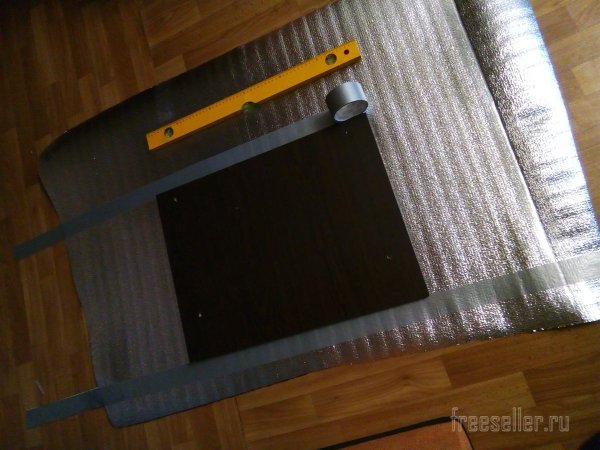 Изготовление универсальной накидки на лобовое стекло