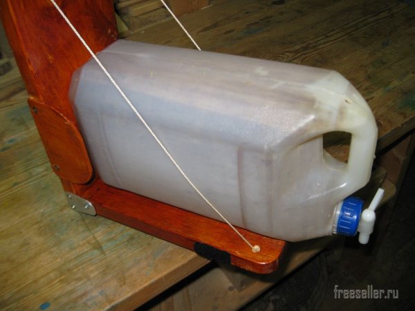 Изготовления держателя для умывальника