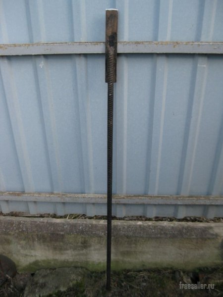 Самодельный инструмент для перерубания корней и поросли