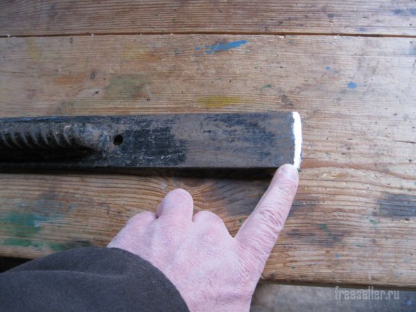 Самодельный инструмент для перерубания корней и поросли. Процесс изготовления