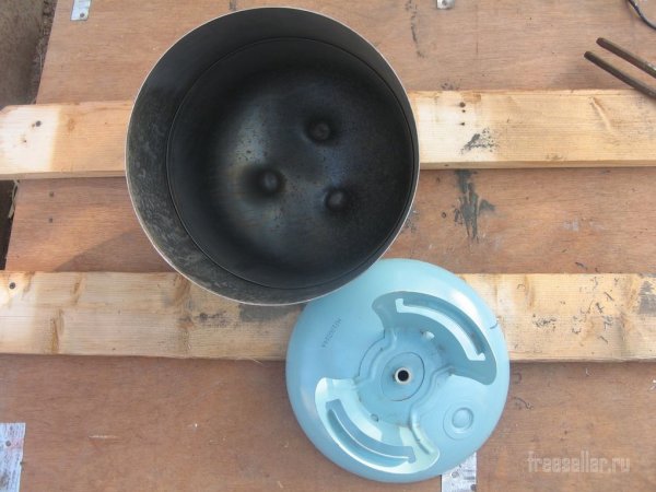 Изготовление коптилки из баллона от фреона