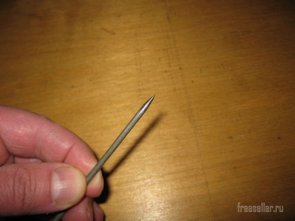 Изготовление шила под рассаду