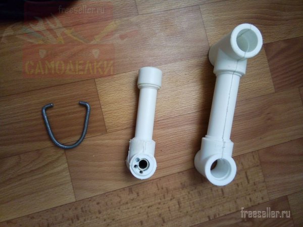 Изготовление самодельного зажима с эксцентриком из полипропиленовых труб