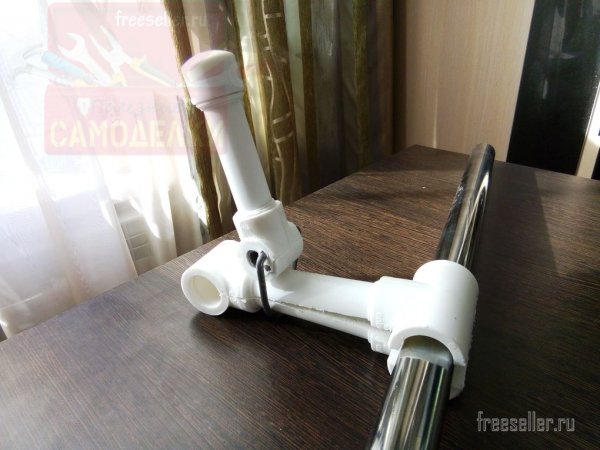 Зажим с эксцентриком + струбцина из полипропиленовых труб своими руками