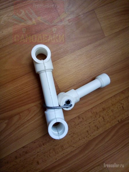 Изготовление самодельного зажима с эксцентриком из полипропиленовых труб