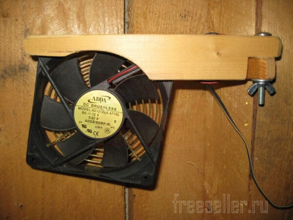 Самодельный вентилятор для мастерской