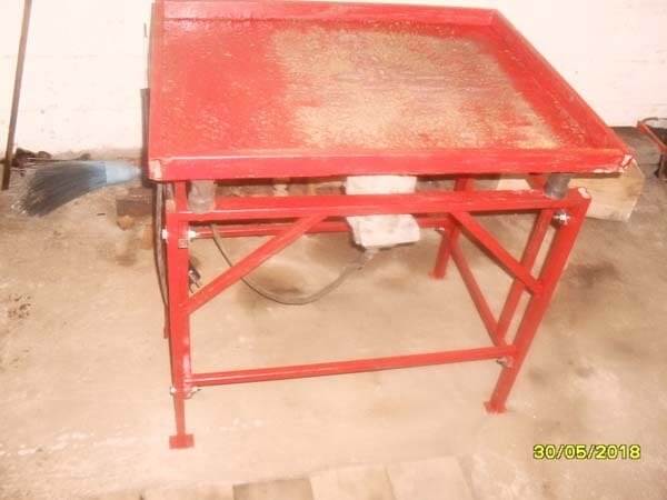 Вибростол для изготовления тротуарной плитки своими руками