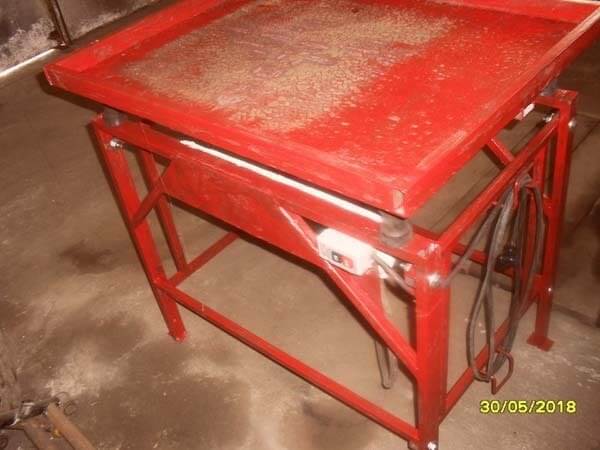 Вибростол для изготовления тротуарной плитки своими руками