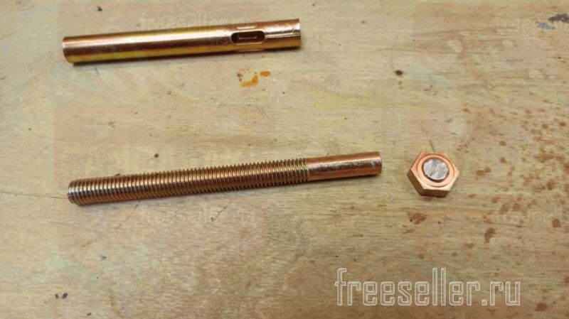 Изготовление шлифовальной насадки из пластиковой трубы