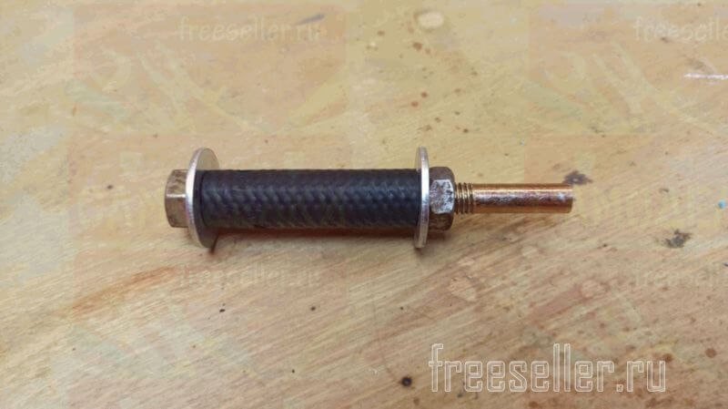 Изготовление шлифовальной насадки из пластиковой трубы