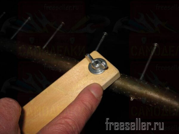 Экспериментальные грабли для сбора сена и опавших листьев