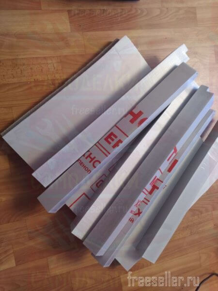 Изготовление самодельного светильника куба из пенополистирола