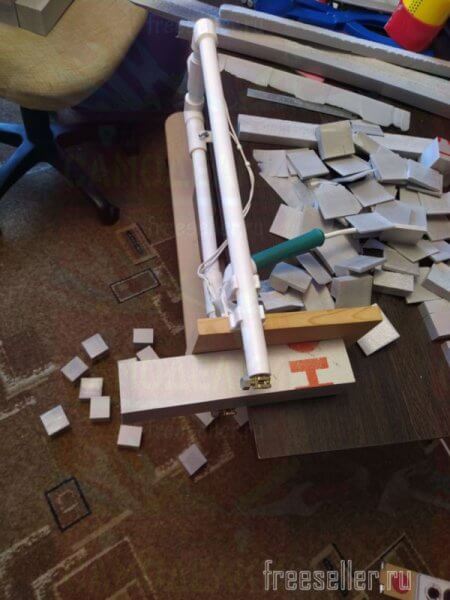 Изготовление самодельного светильника куба из пенополистирола