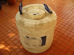 Пластиковая емкость для изготовления биогазовой установки