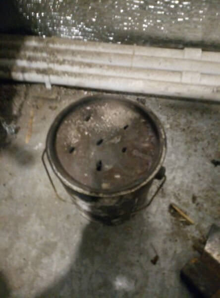 Делаю уголь для мангала, пока топлю котел или печь в бане