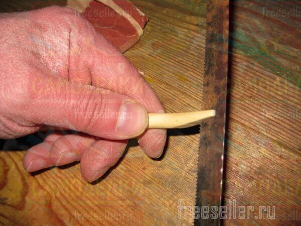 Изготовление приспособления для забивания мелких гвоздиков