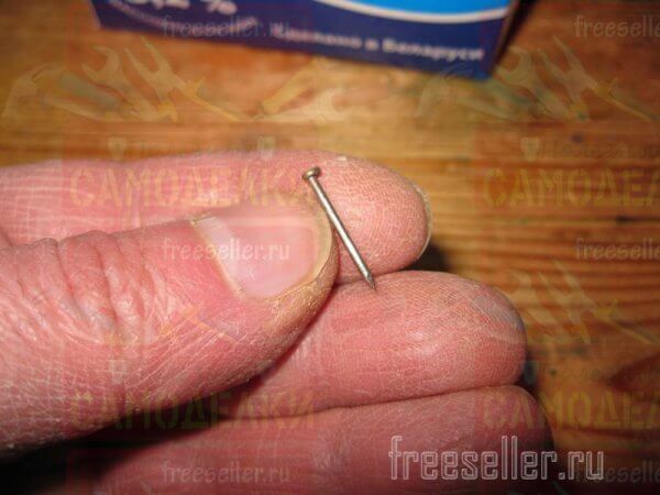 Гвоздь длинной 18 мм