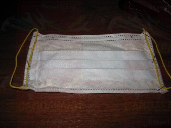 Как быстро переделать одноразовые маски с завязками на маски с резинками