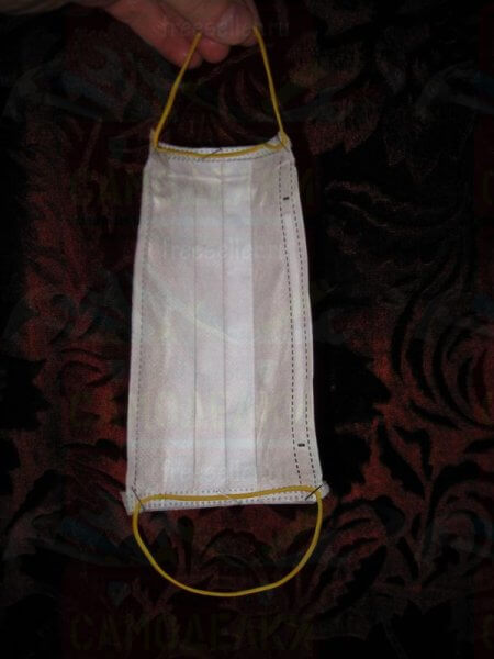 Как быстро переделать одноразовые маски с завязками на маски с резинками