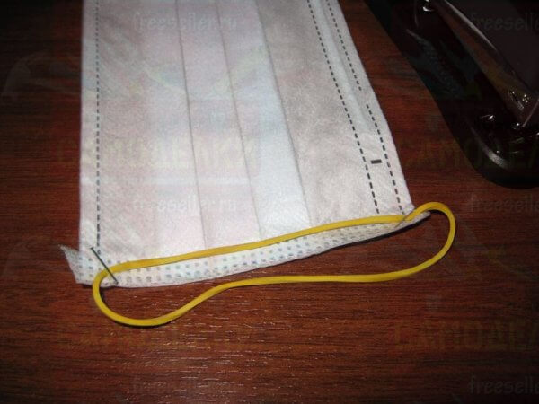 Как быстро переделать одноразовые маски с завязками на маски с резинками