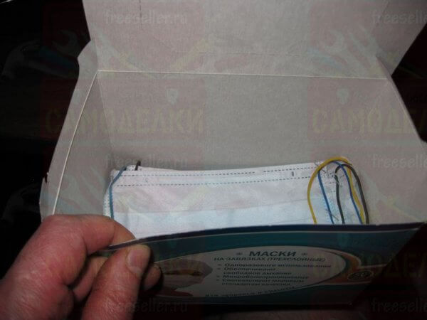 Как быстро переделать одноразовые маски с завязками на маски с резинками