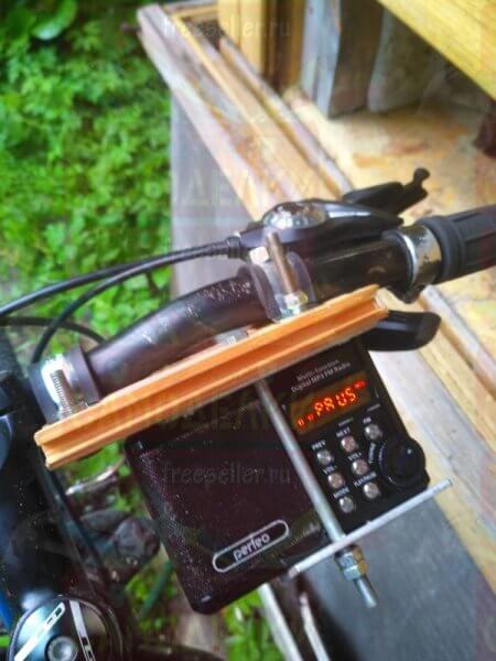 Установка Mp3 плеера на руль велосипеда