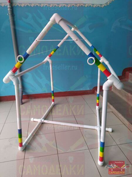 Сушилка - Домик - из полипропиленовых труб