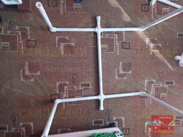 Сушилка - Домик - из полипропиленовых труб