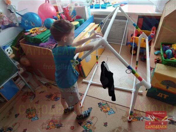 Сушилка - Домик - из полипропиленовых труб