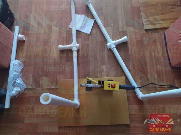 Сушилка - Домик - из полипропиленовых труб