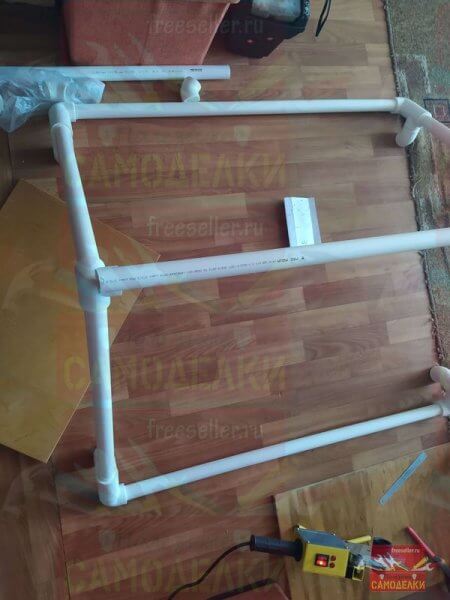 Сушилка - Домик - из полипропиленовых труб