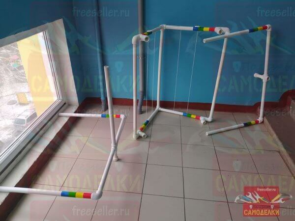 Сушилка - Домик - из полипропиленовых труб