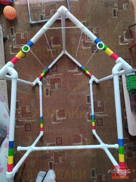 Сушилка - Домик - из полипропиленовых труб