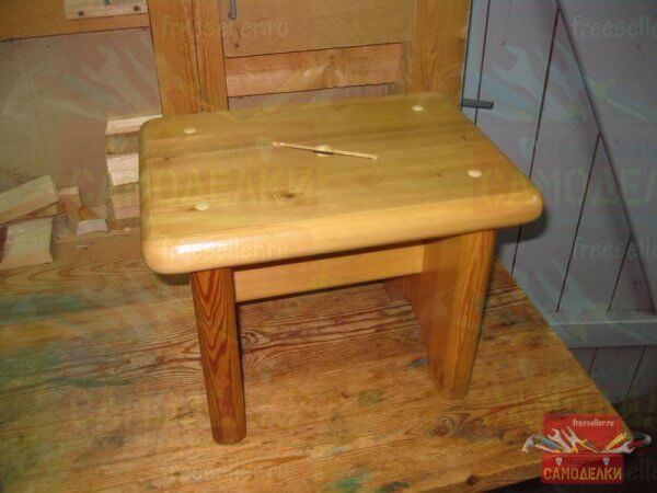 Мини скамейка