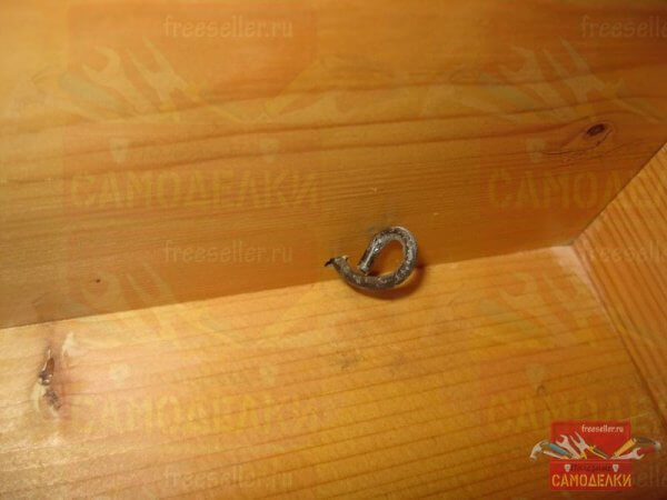 Удобная вытяжная ручка для небольшой скамейки