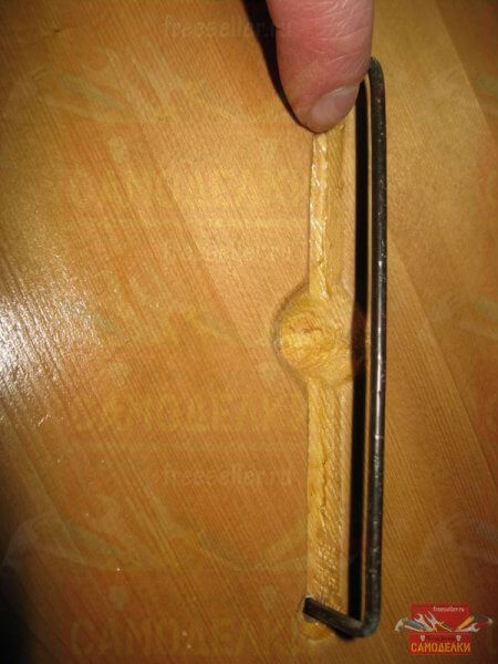 Удобная вытяжная ручка для небольшой скамейки