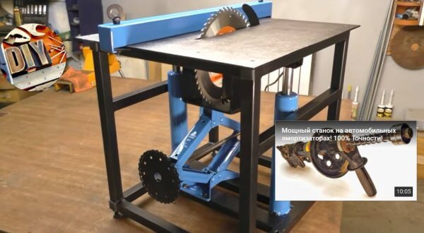 Циркулярный станок из болгарки