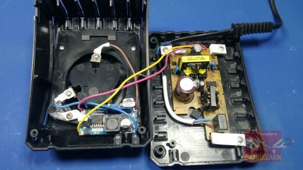 Сборка зарядного устройства для шуруповерта