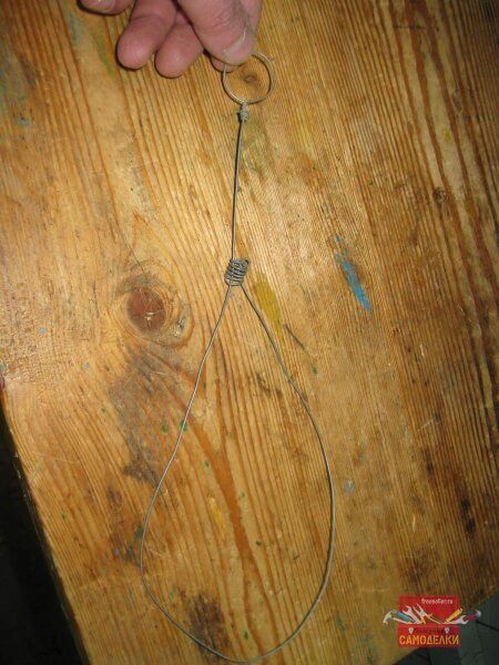 Процесс изготовления крючков для сушки веников