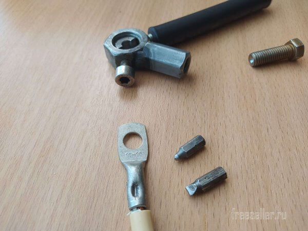 Инструмент для опрессовки гильз и наконечников своими руками