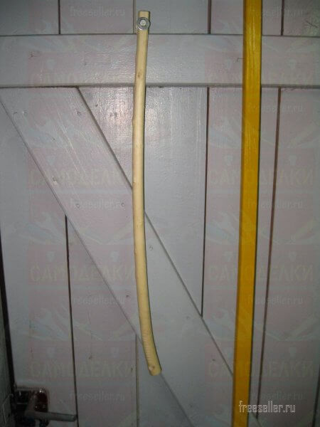 Дополнительная короткая рукоятка для использования насадок от самодельной штанги